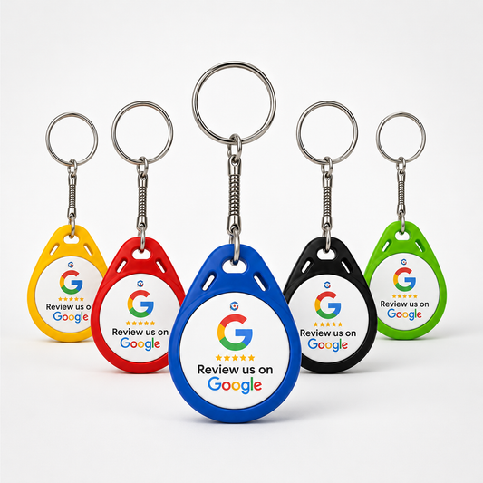 NFC Google Review Keychain