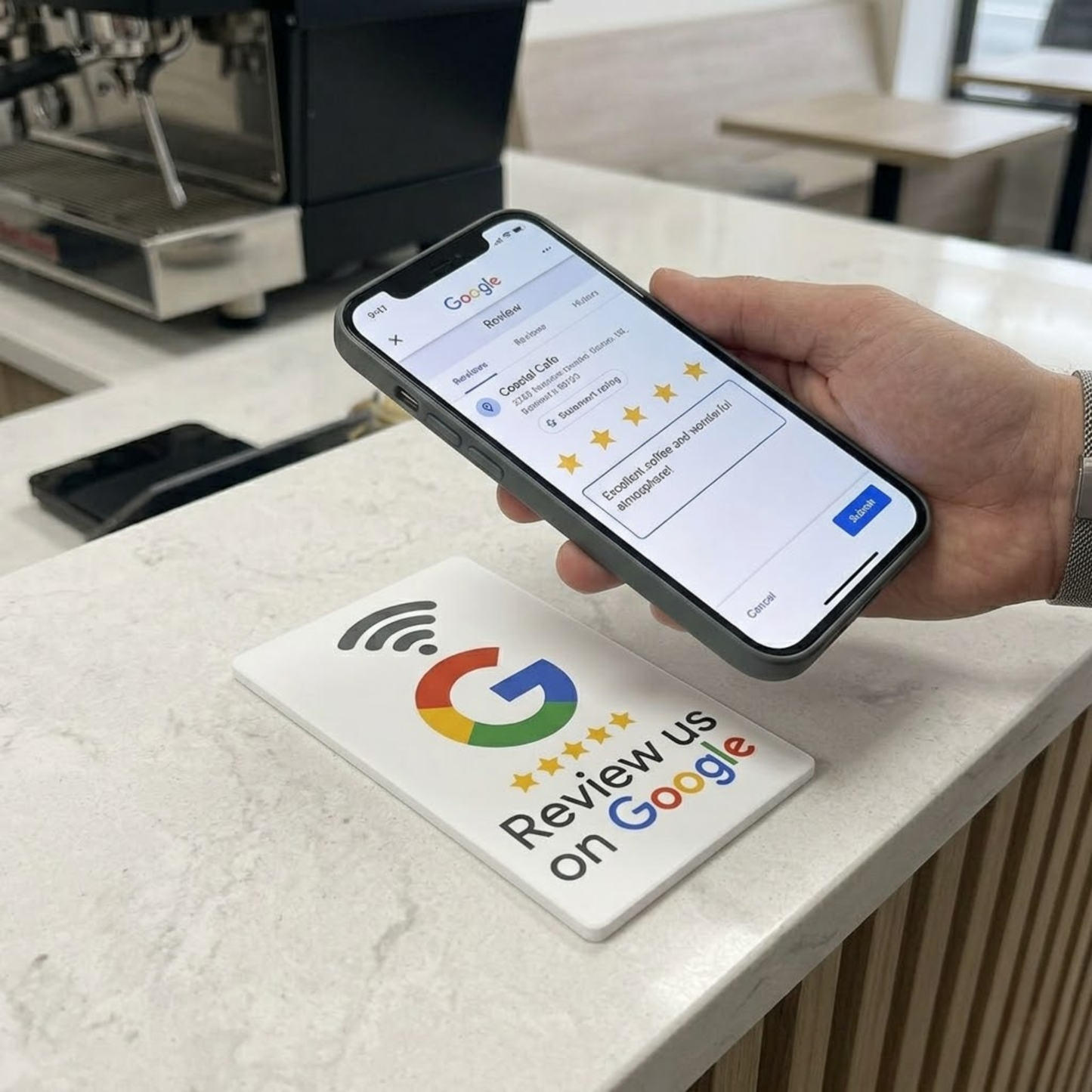 NFC Google Review Card