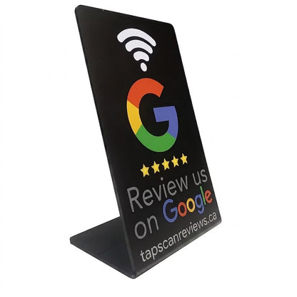NFC Google Review Stand
