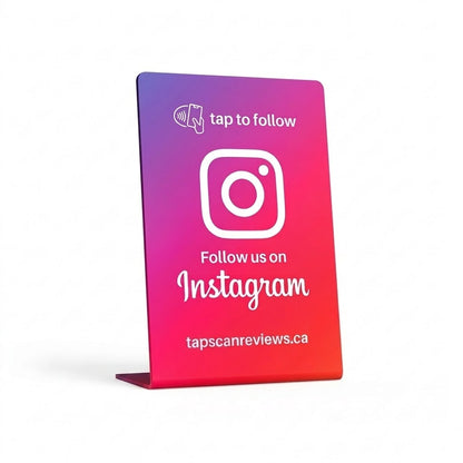 NFC Instagram Follow Stand