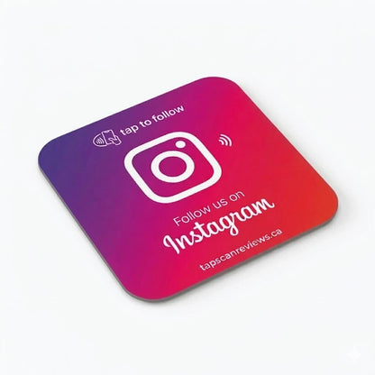 NFC Instagram Follow Plate